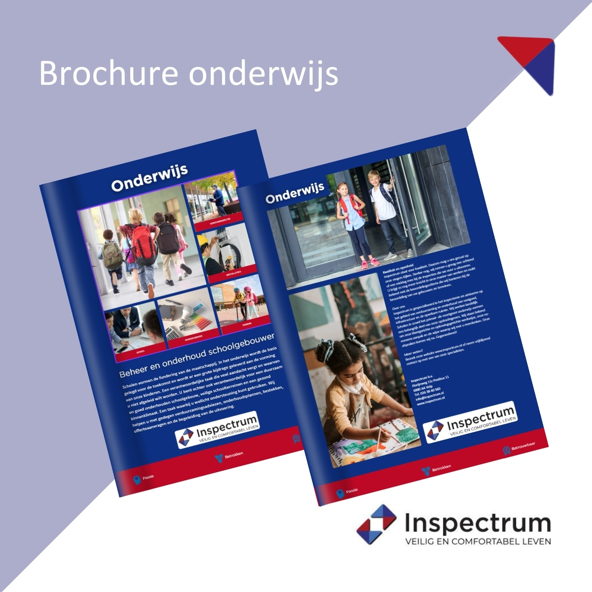 visual brochure onderwijs